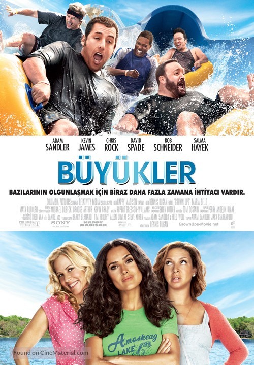 Grown Ups - Turkish Movie Poster