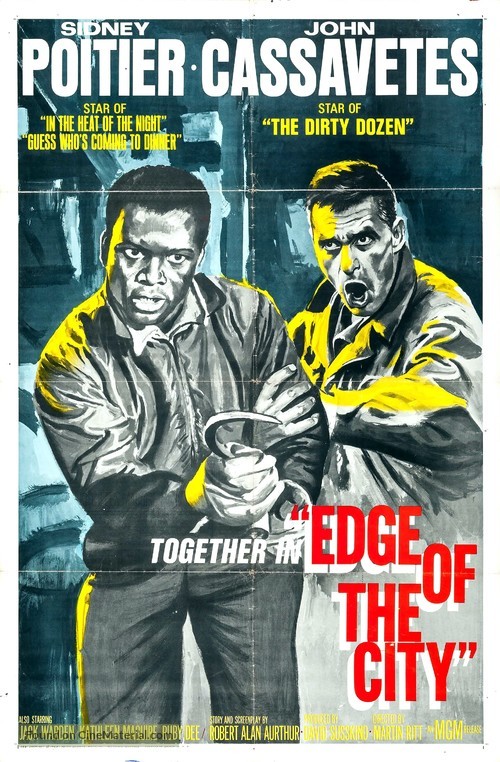 Edge of the City - Re-release movie poster