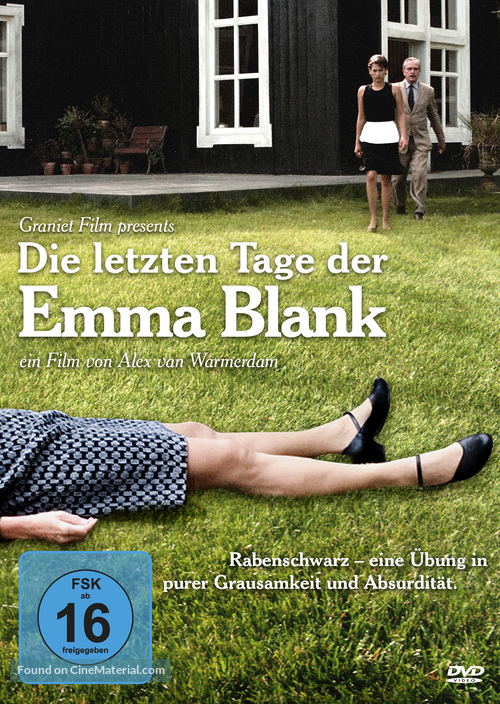 De laatste dagen van Emma Blank - German DVD movie cover