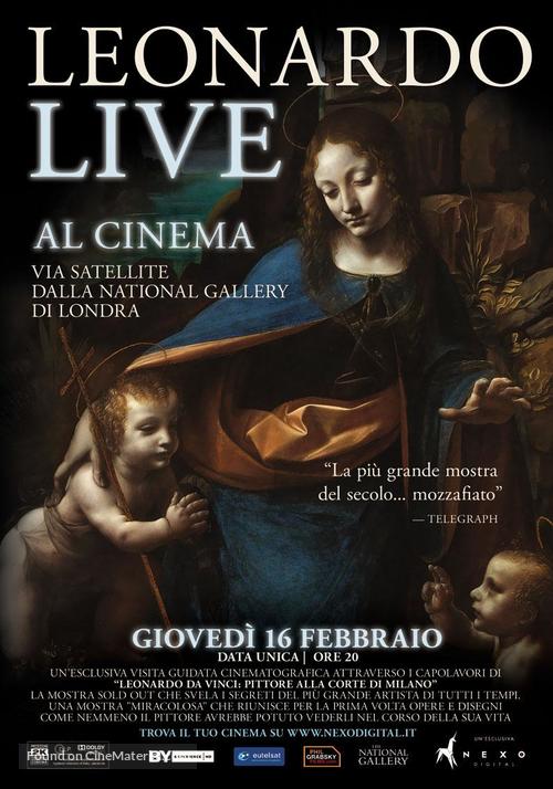 Leonardo Live - Italian Movie Poster