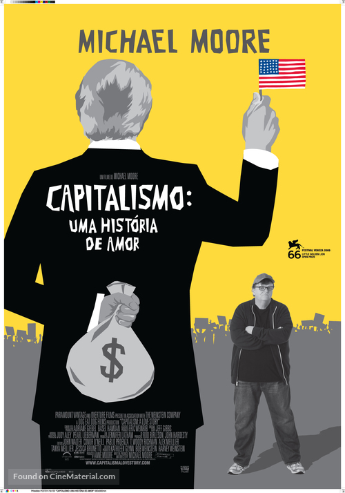 Capitalism: A Love Story - Portuguese Movie Poster