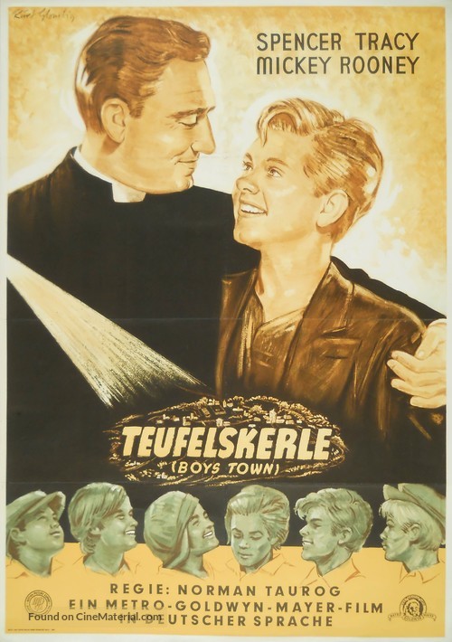 Boys Town - German Movie Poster