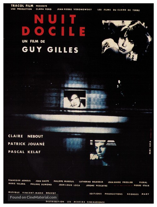 Nuit docile - French Movie Poster