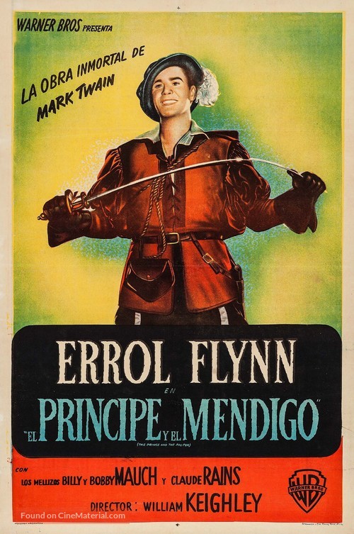 The Prince and the Pauper - Argentinian Movie Poster