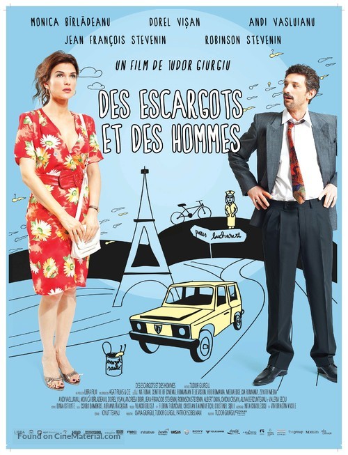 Despre oameni si melci - French Movie Poster