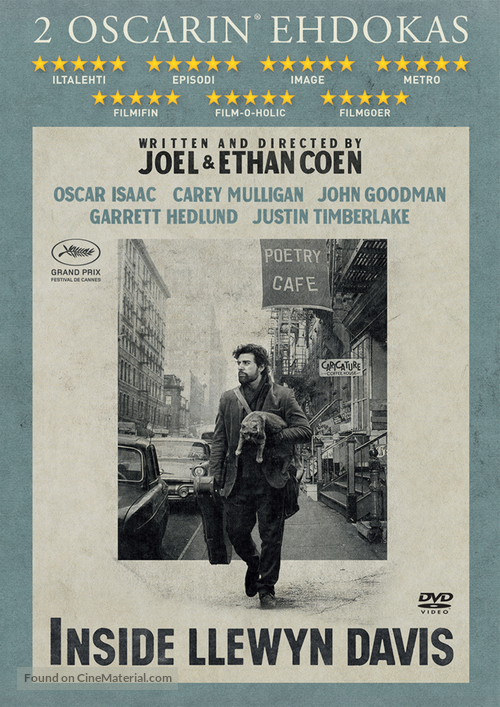 Inside Llewyn Davis - Finnish DVD movie cover