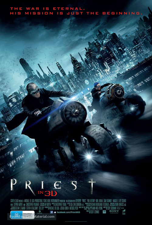 Priest - Australian Movie Poster