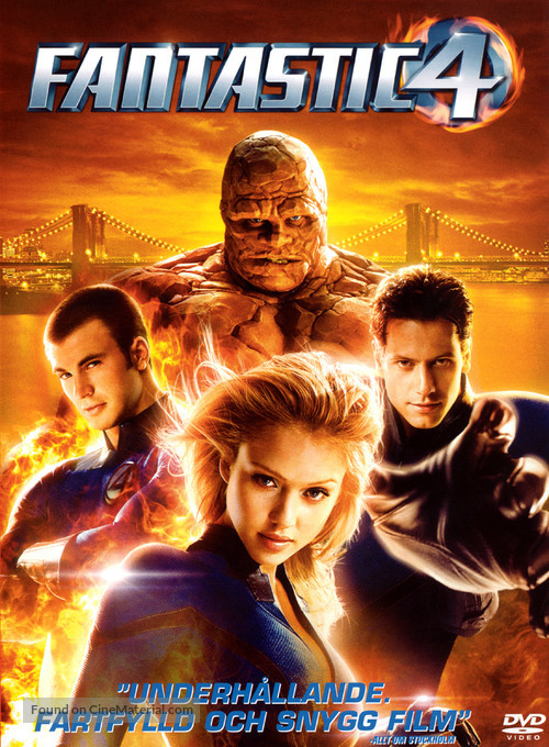 Fantastic Four - Swedish Movie Cover