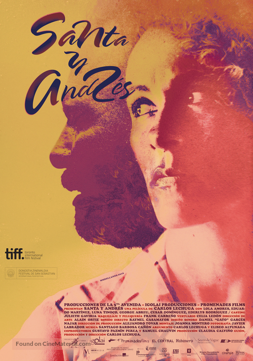 Santa &amp; Andres - Cuban Movie Poster