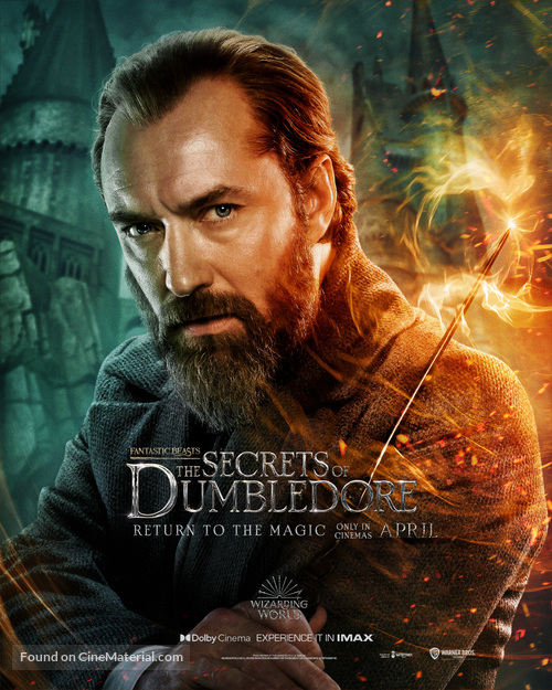 Fantastic Beasts: The Secrets of Dumbledore - International Movie Poster