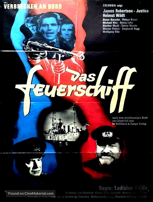 Das Feuerschiff - German Movie Poster