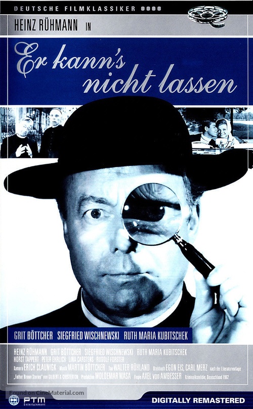 Er kann&#039;s nicht lassen - German VHS movie cover