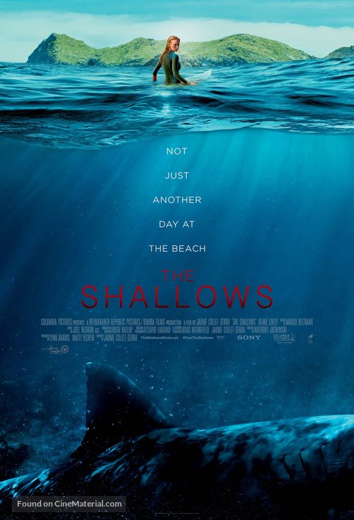 The Shallows - Indonesian Movie Poster
