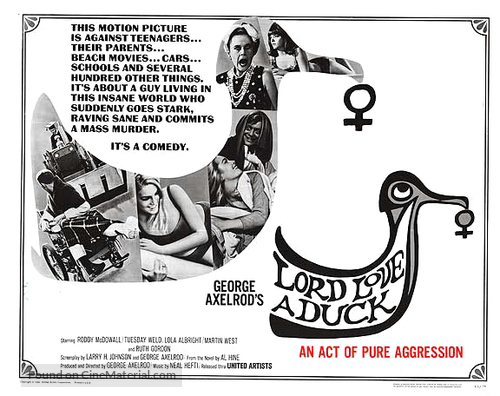 Lord Love a Duck - Movie Poster