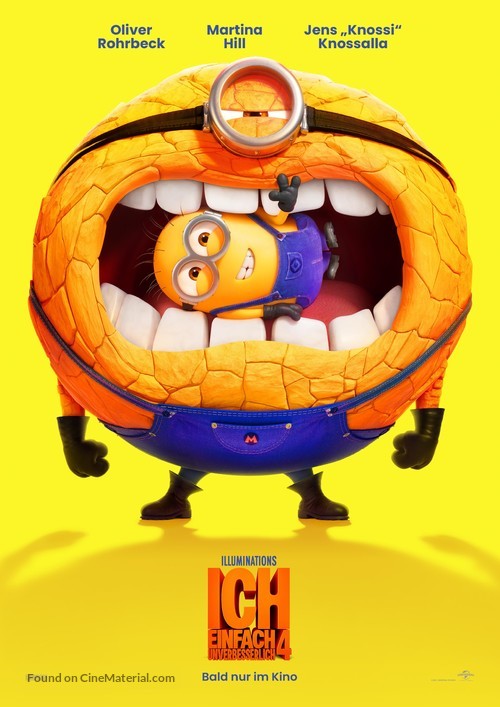 Despicable Me 4 - German Movie Poster