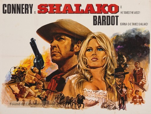 Shalako - British Movie Poster