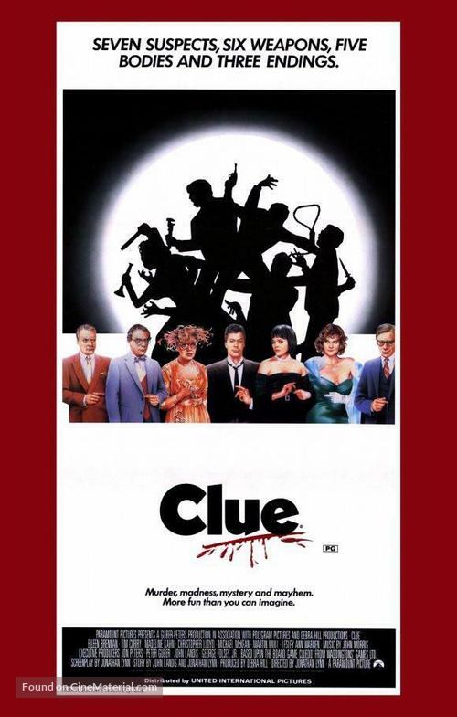 Clue - Japanese Movie Poster