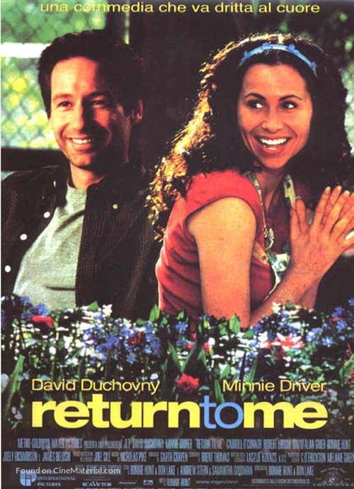 Return to Me - Italian Movie Poster