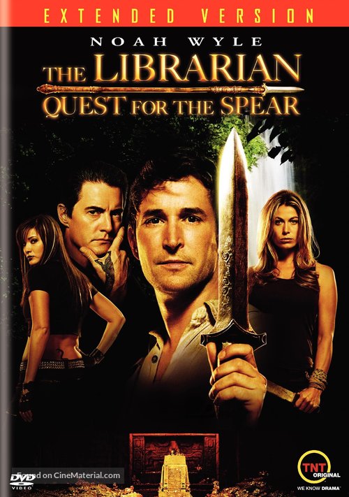 The Librarian: Quest for the Spear - DVD movie cover
