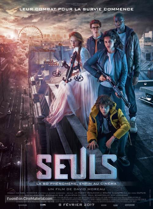 Seuls - French Movie Poster