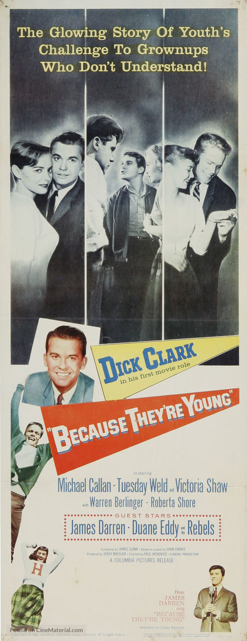 Because They&#039;re Young - Movie Poster