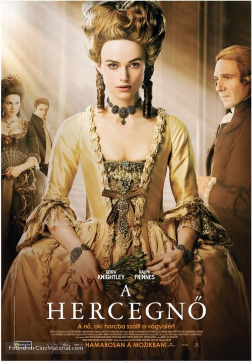 The Duchess - Hungarian Movie Poster