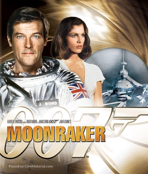 Moonraker - Blu-Ray movie cover