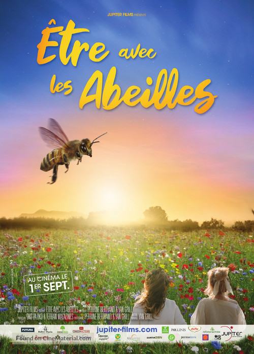 &Ecirc;tre avec les abeilles - French Movie Poster