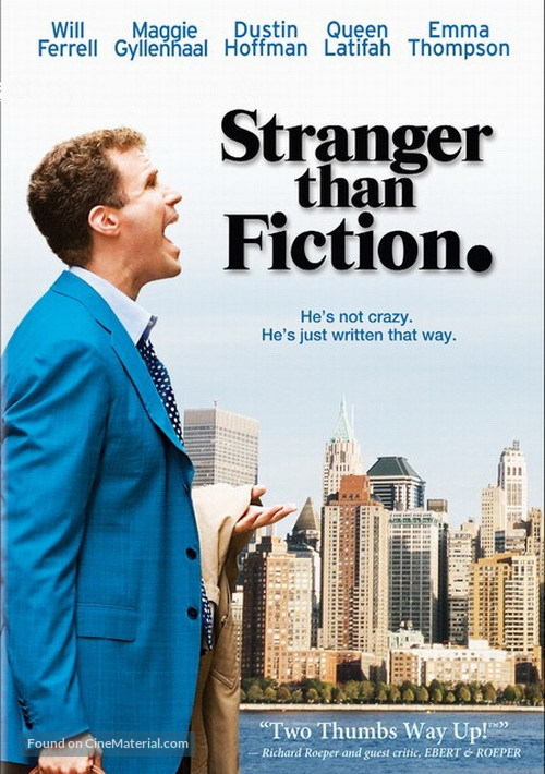 Stranger Than Fiction - DVD movie cover
