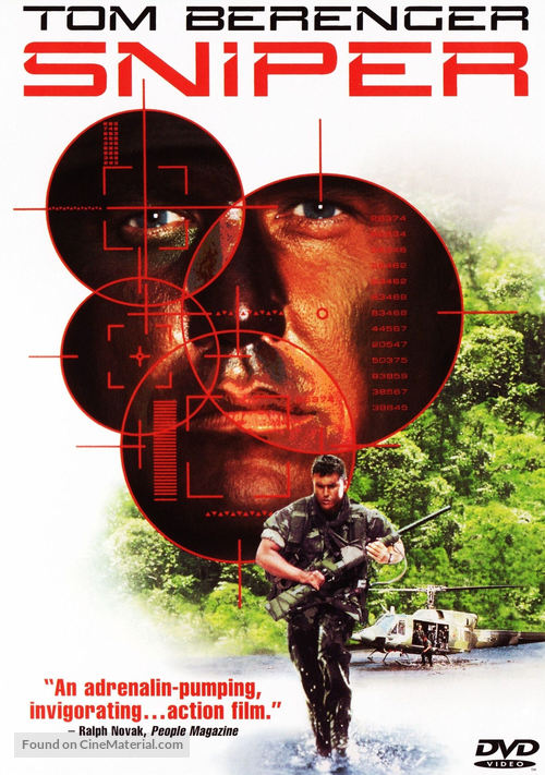 Sniper - DVD movie cover