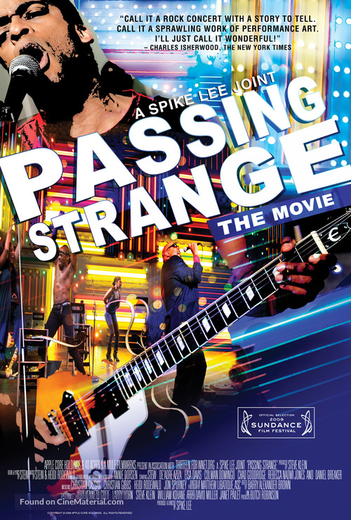 Passing Strange - Movie Poster