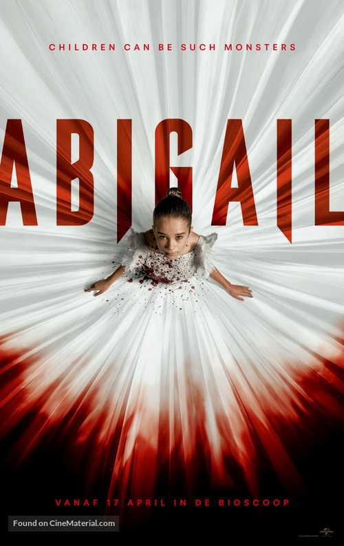 Abigail - Belgian Movie Poster