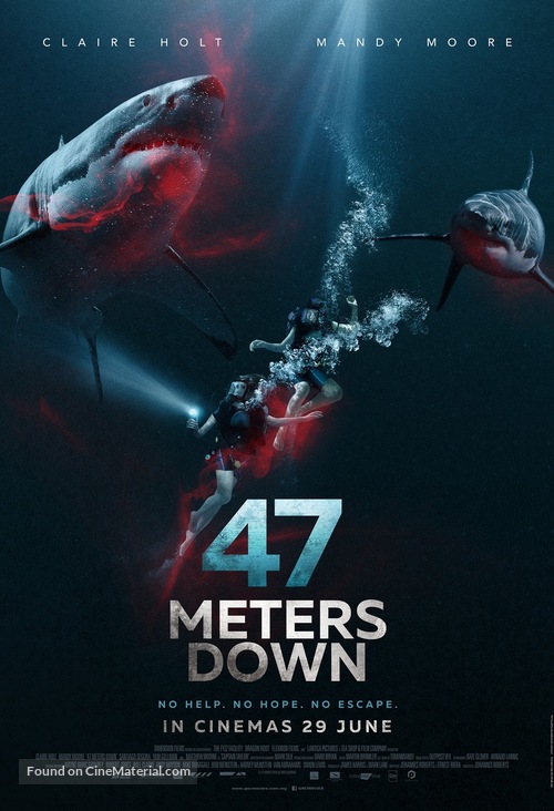 47 Meters Down - Malaysian Movie Poster