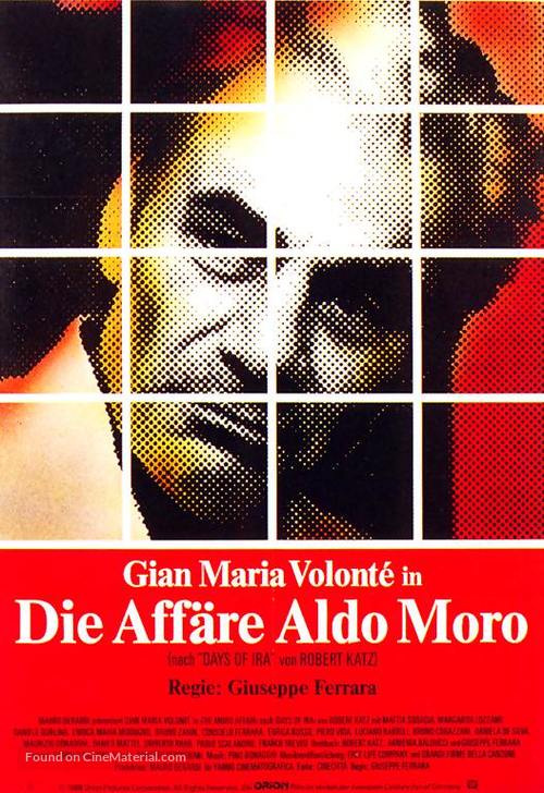 Caso Moro, Il - German Movie Poster