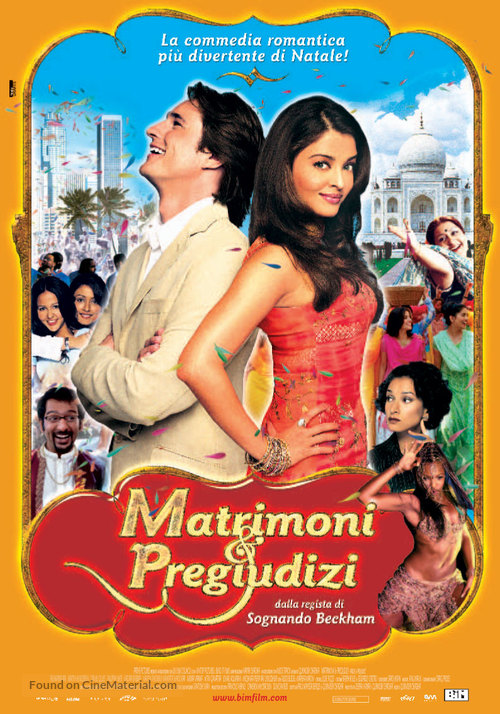 Bride And Prejudice - Italian poster