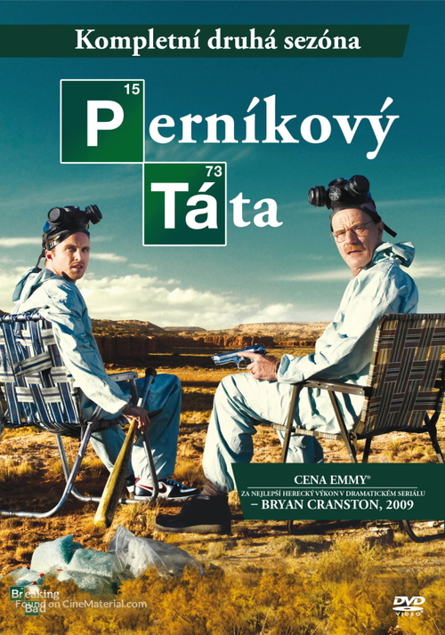 &quot;Breaking Bad&quot; - Czech DVD movie cover