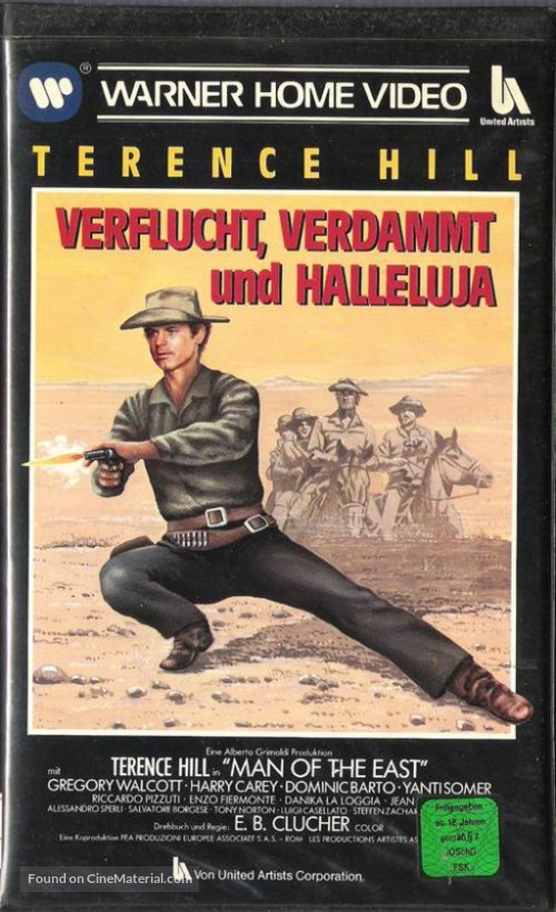 E poi lo chiamarono il magnifico - German VHS movie cover