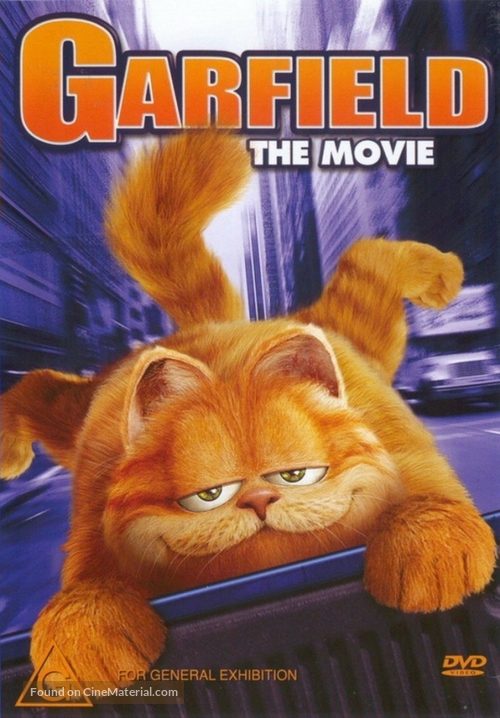 Garfield - Australian DVD movie cover