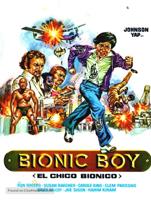 Bionic Boy - Spanish Movie Poster