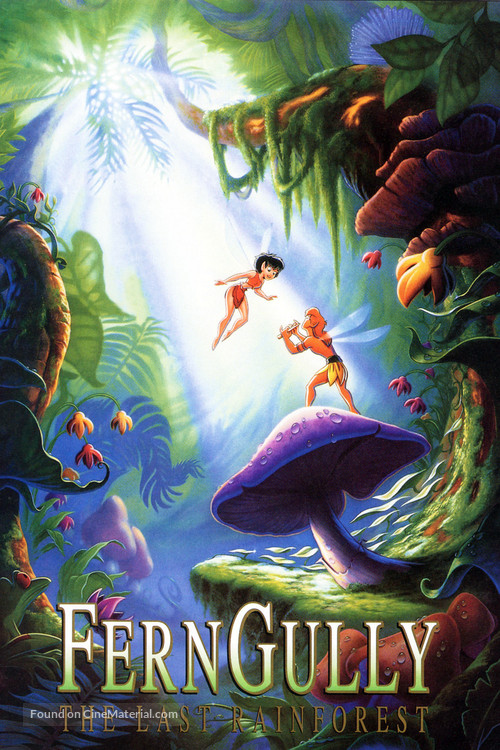 FernGully: The Last Rainforest - VHS movie cover