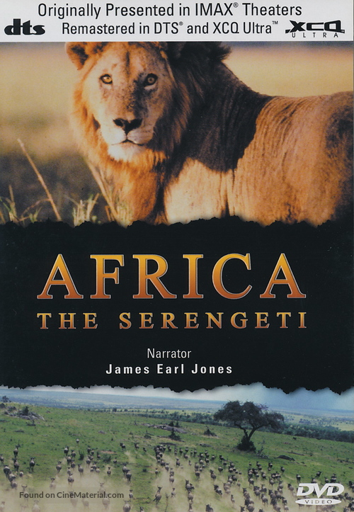 Africa: The Serengeti - DVD movie cover