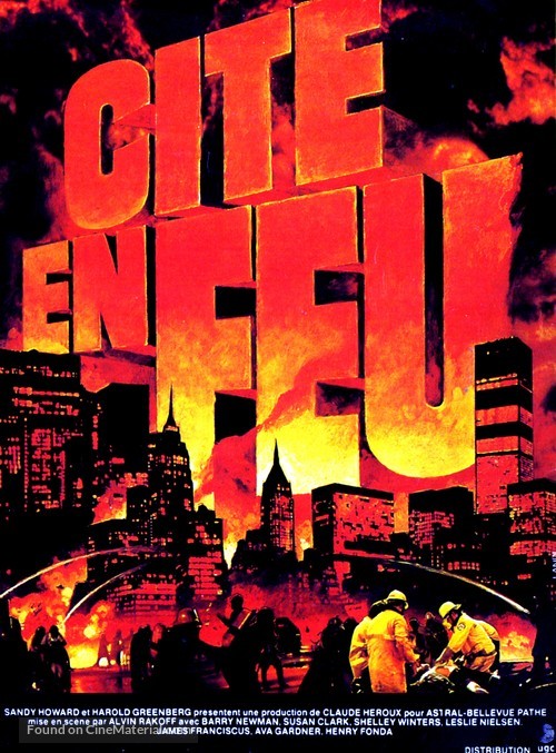 City on Fire - French Movie Poster