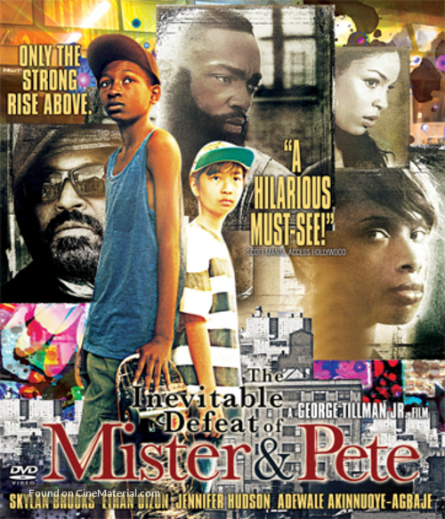 The Inevitable Defeat of Mister and Pete - Singaporean DVD movie cover