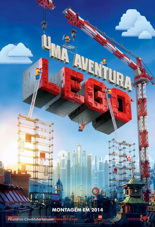 The Lego Movie - Brazilian Movie Poster