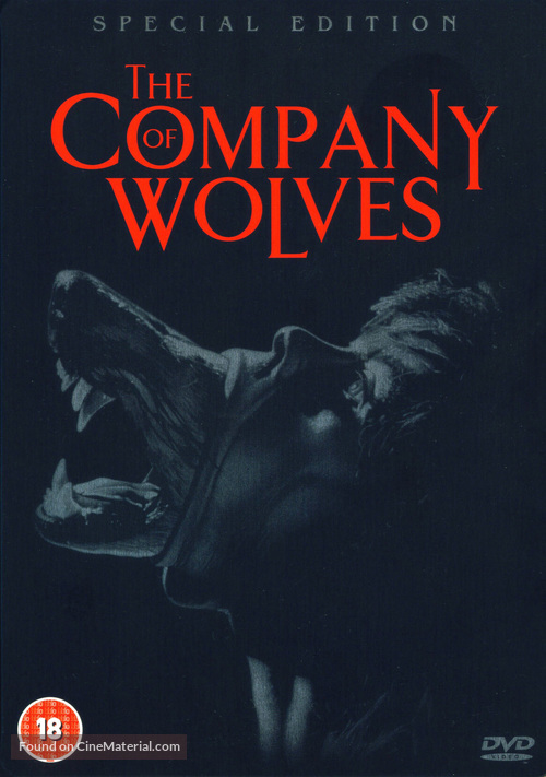 The Company of Wolves - British DVD movie cover