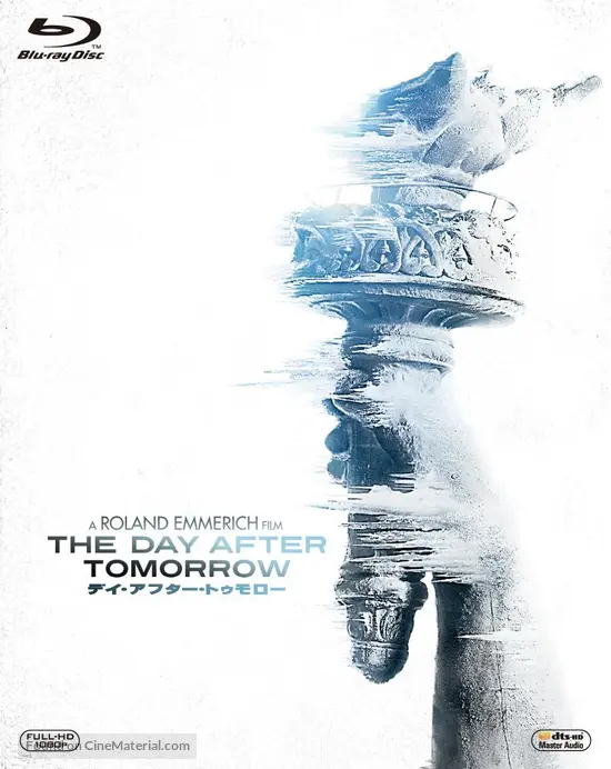 The Day After Tomorrow - Japanese Blu-Ray movie cover