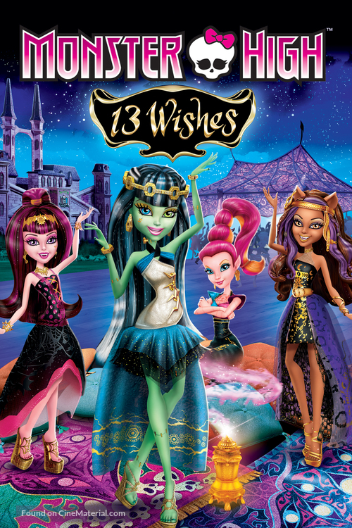 Monster High: 13 Wishes - DVD movie cover