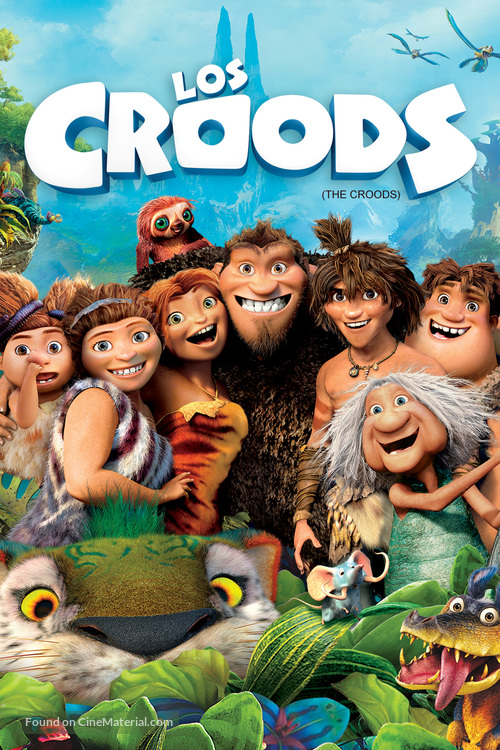 The Croods - Mexican DVD movie cover