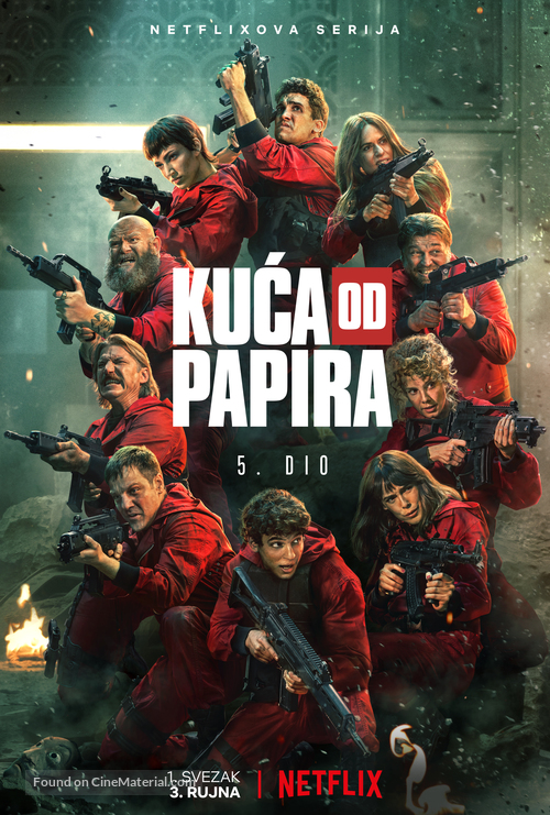 &quot;La casa de papel&quot; - Croatian Movie Poster