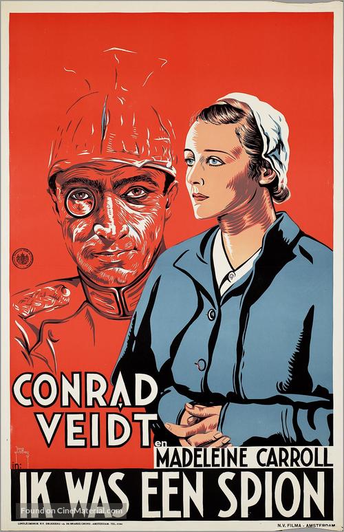 I Was a Spy - Dutch Movie Poster